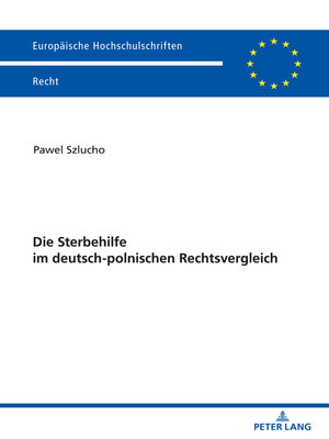 cover image of Die Sterbehilfe im deutsch-polnischen Rechtsvergleich